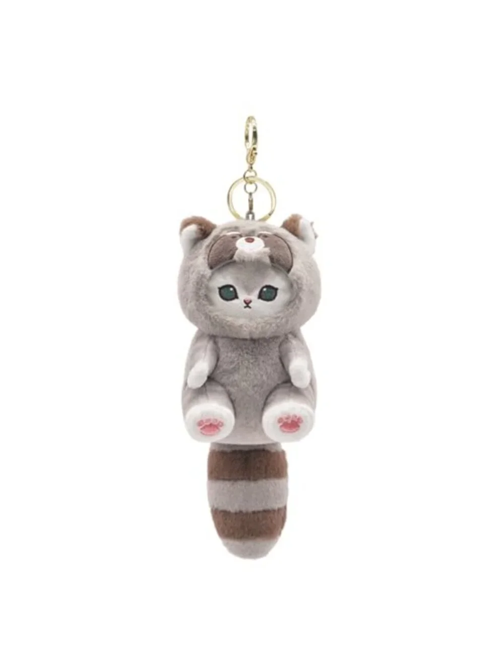 Cute Cat Plush Keychain Backpack Charm Gift